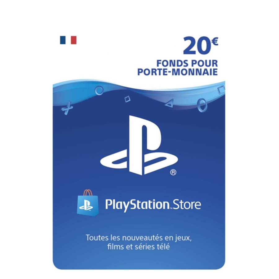 Playstation Store France Code PSN 20 Euro | PRIX