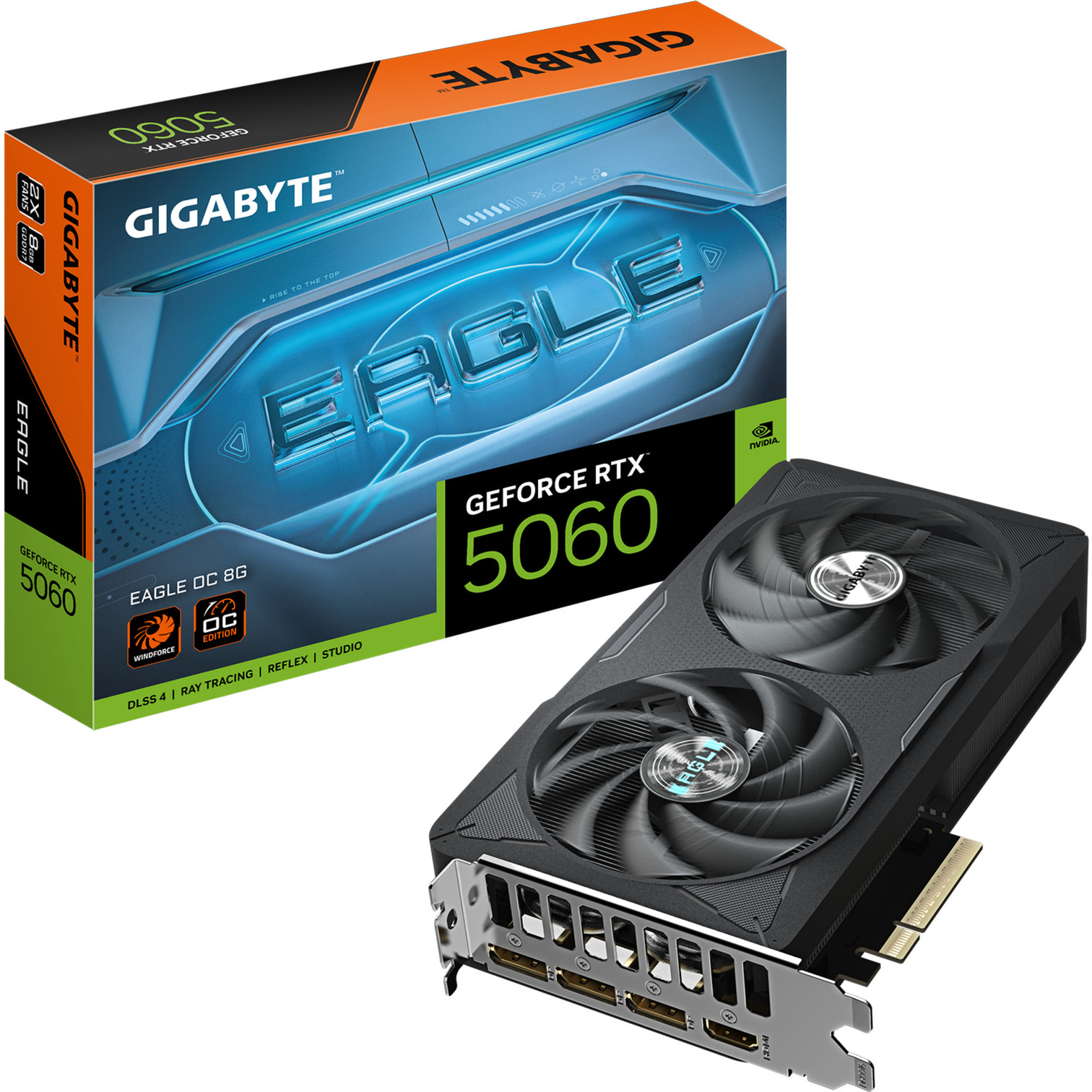 GIGABYTE GeForce RTX 5060 EAGLE OC 8Go 4719331356439 – Prix