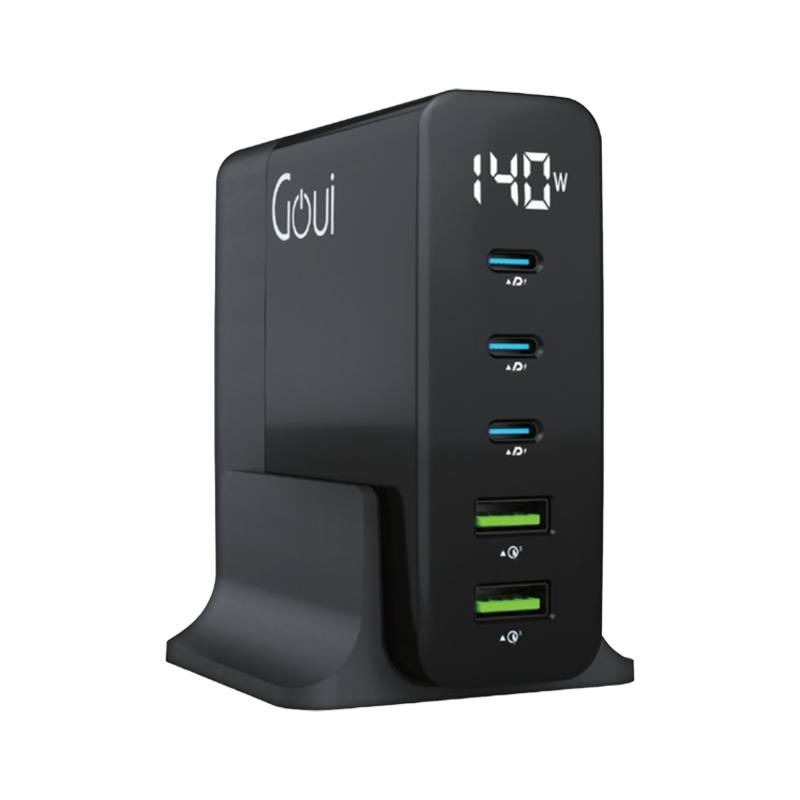 Goui Gan 140W Chargeur de Bureau à 5 Ports