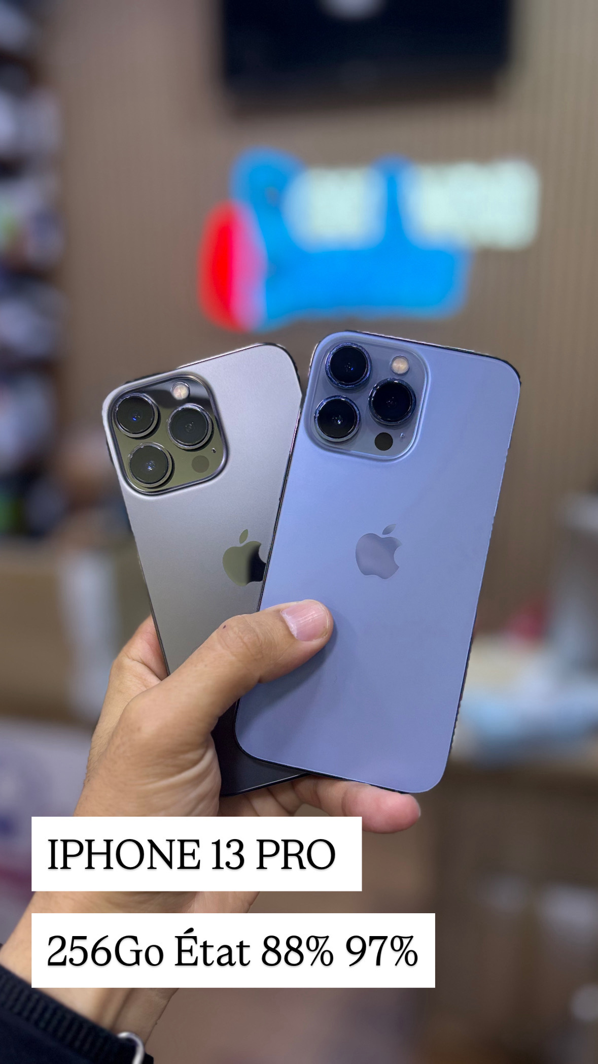 Apple iPhone 13 Pro 256Go | PRIX E-Sim|Carte Sim