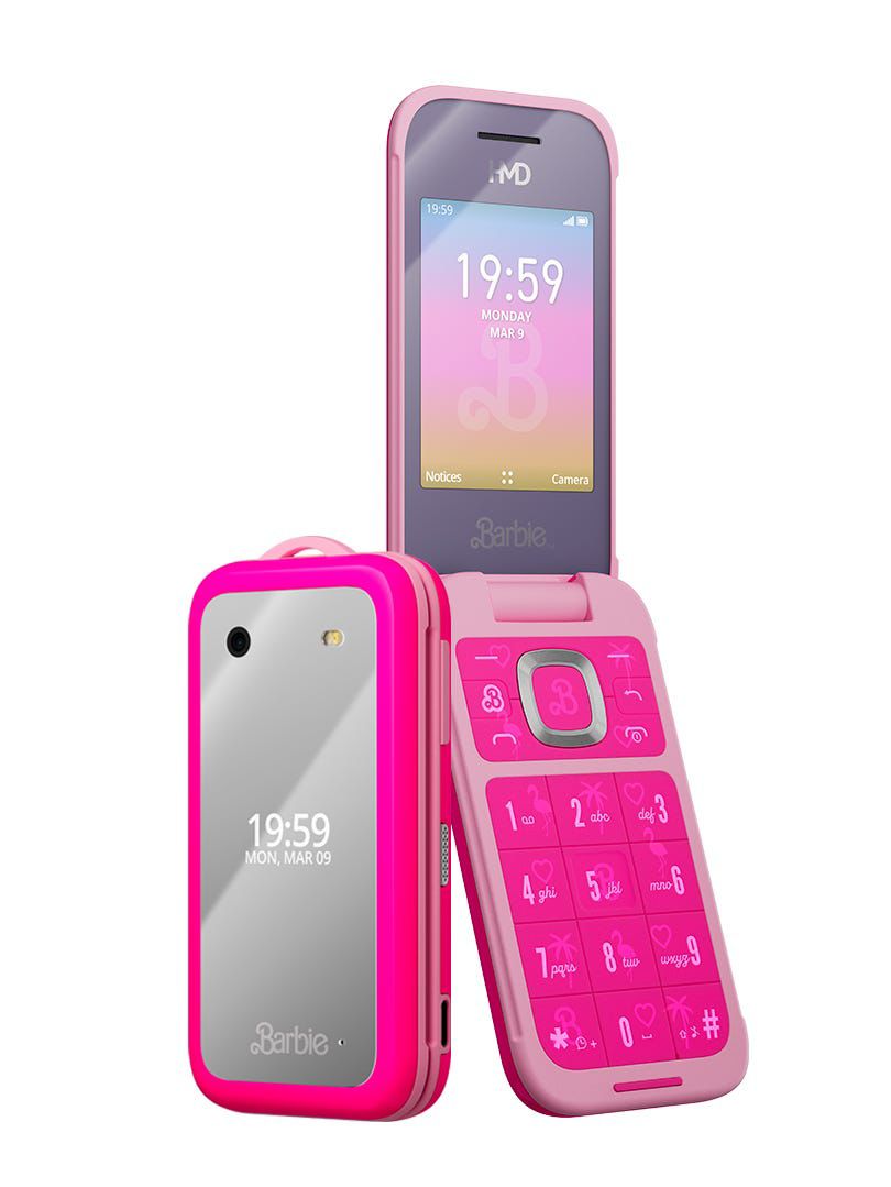 HMD BARBIE PHONE TA-1681 PINK 128Mo 4G Carte Sim