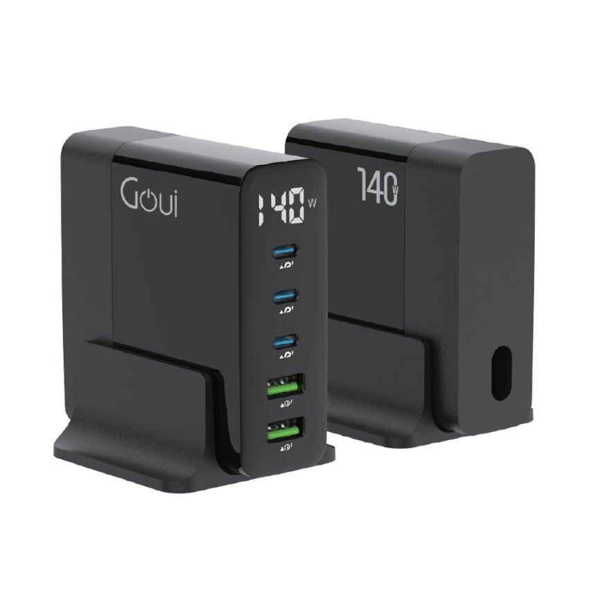 Goui Gan 140W Chargeur de Bureau à 5 Ports