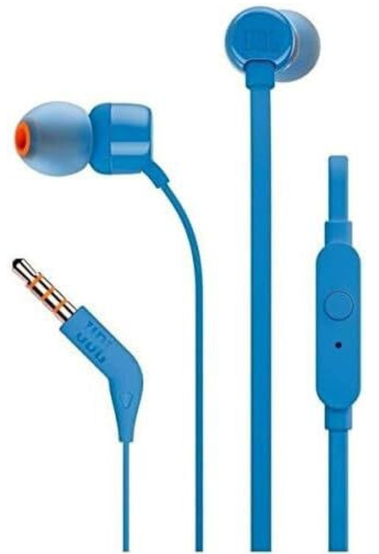 JBL Tune 110 Intra-auriculaire Bleu 6925281918940 – Prix