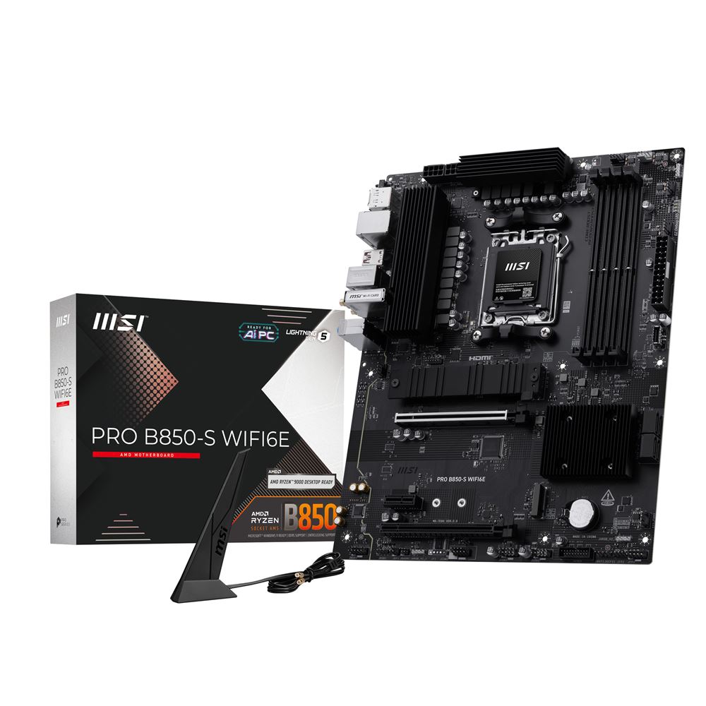 MSI PRO B850-S WIFI6E 4711377365338 – Prix
