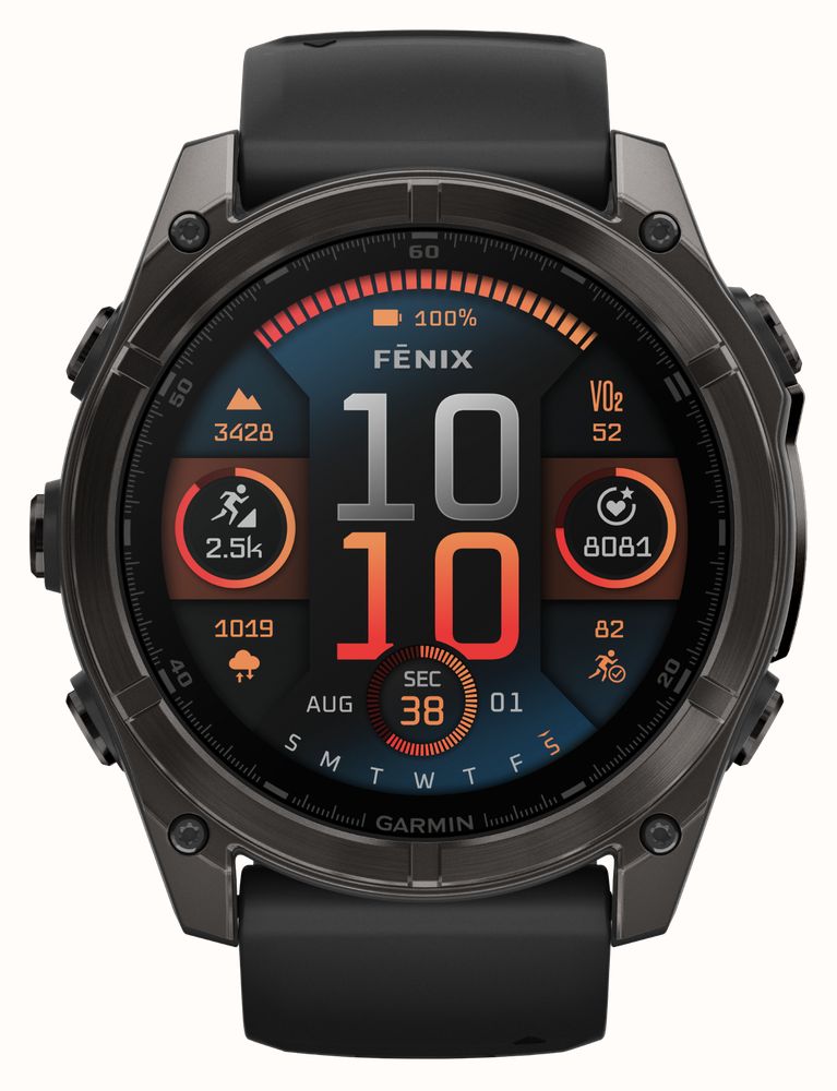Garmin Fenix 8 51 MM AMOLED SAPPHIRE Premium Multisport GPS Watch