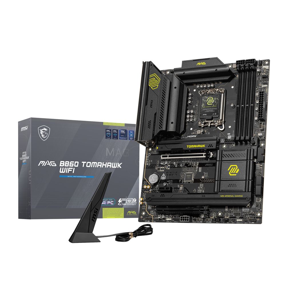 MSI Carte Mère MAG B860 TOMAHAWK WIFI 4711377279642 – Prix
