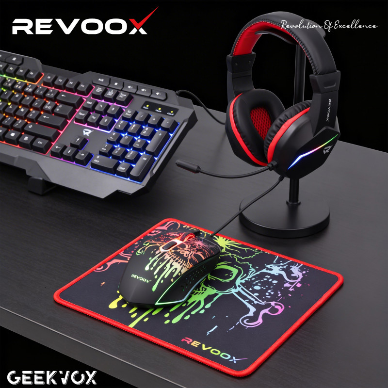 REVOOX Gaming Combo GEEKVOX RP-KWC01 | PRIX