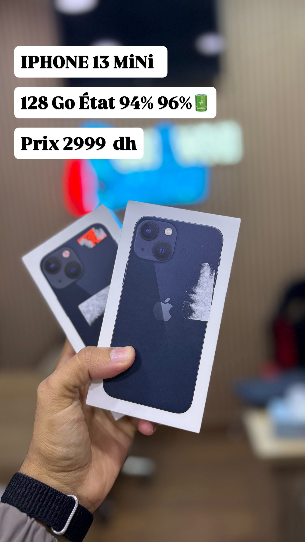 Apple iPhone 13 mini 128Go | PRIX E-Sim|Carte Sim