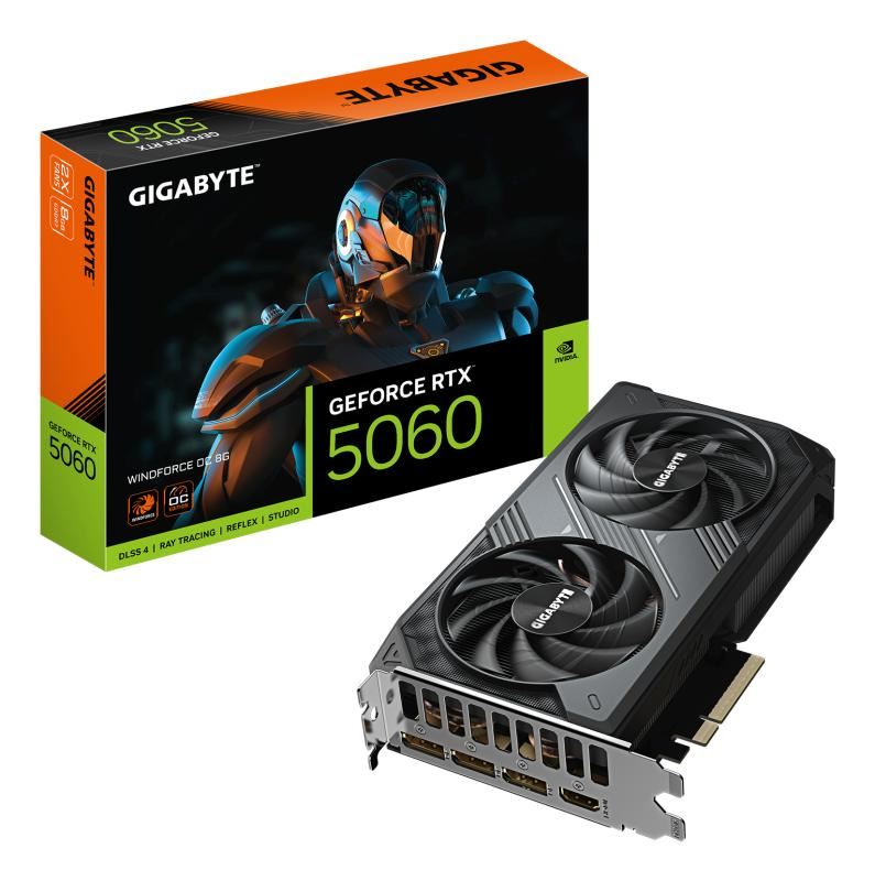 Gigabyte GeForce RTX 5060 WINDFORCE OC 8G 4719331356323 – Prix