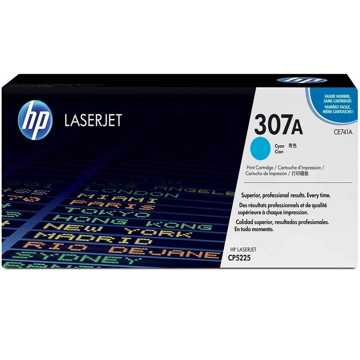 HP 307A Cyan CE741A | PRIX Facture