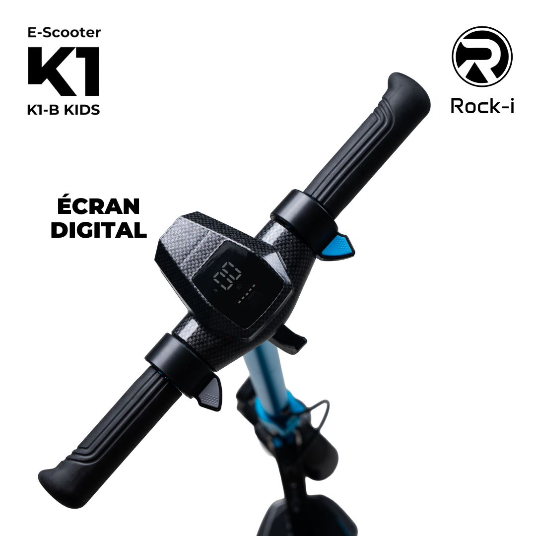 Trottinette éléctrique pour enfant K1 B Bleu – Prix