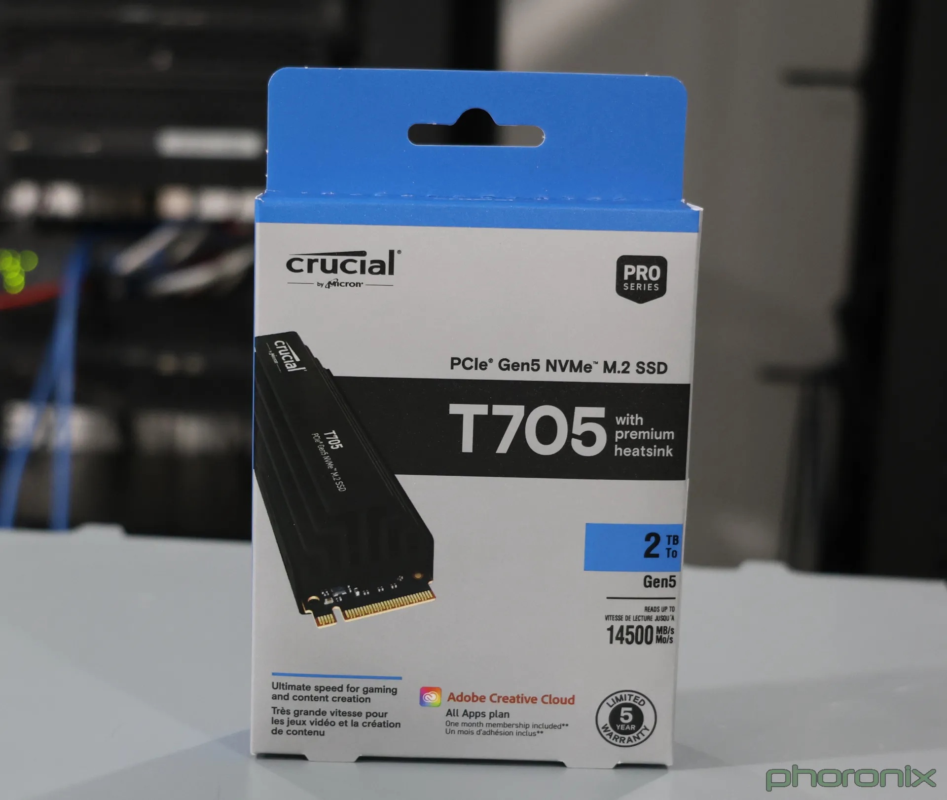 SSD Crucial T705 2To Avec Heatsink Compatible PS5 - MAROC 