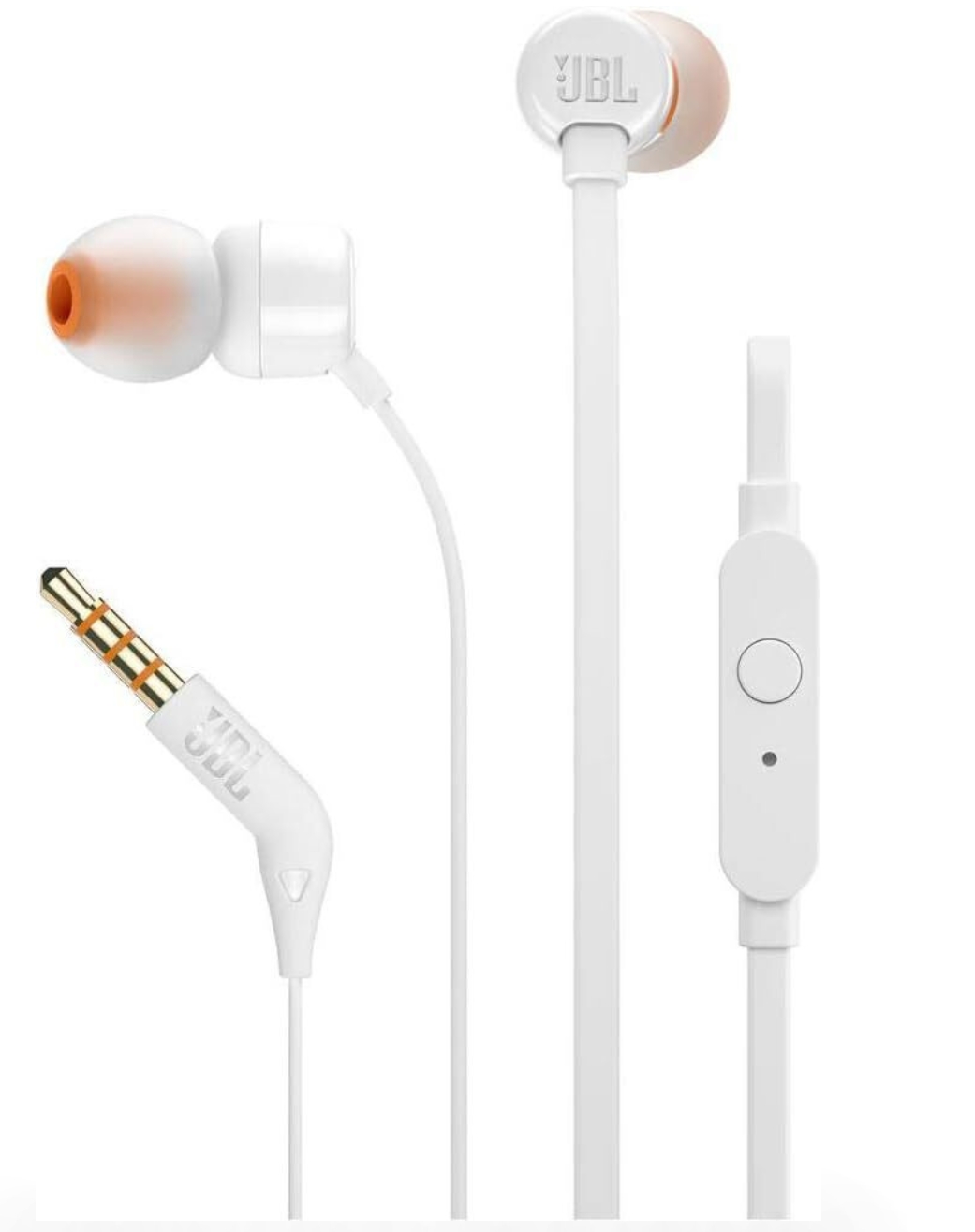 JBL Tune 110 Intra-auriculaire Blanc 6925281918933 – Prix