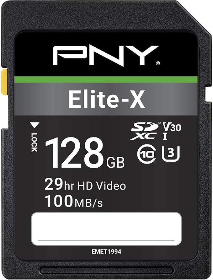 Carte Memoire PNY Elite-X 128Go SDXC 751492625591 – Prix