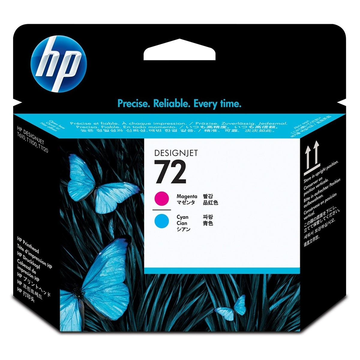 HP 72 Magenta and Cyan C9383A