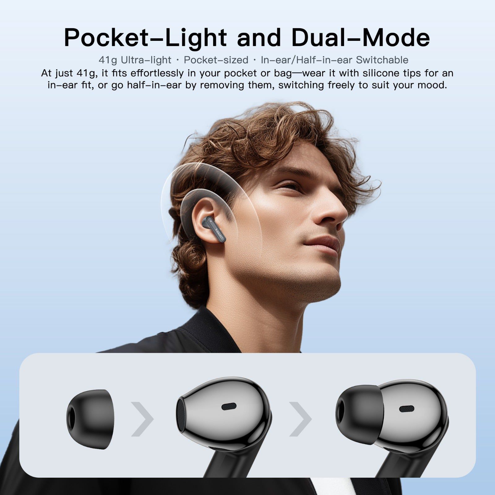 Kieslect Adjustable Earbuds Translation