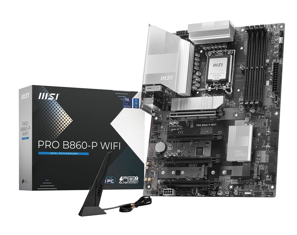 MSI Carte Mère PRO B860-P WIFI 4711377286572 – Prix