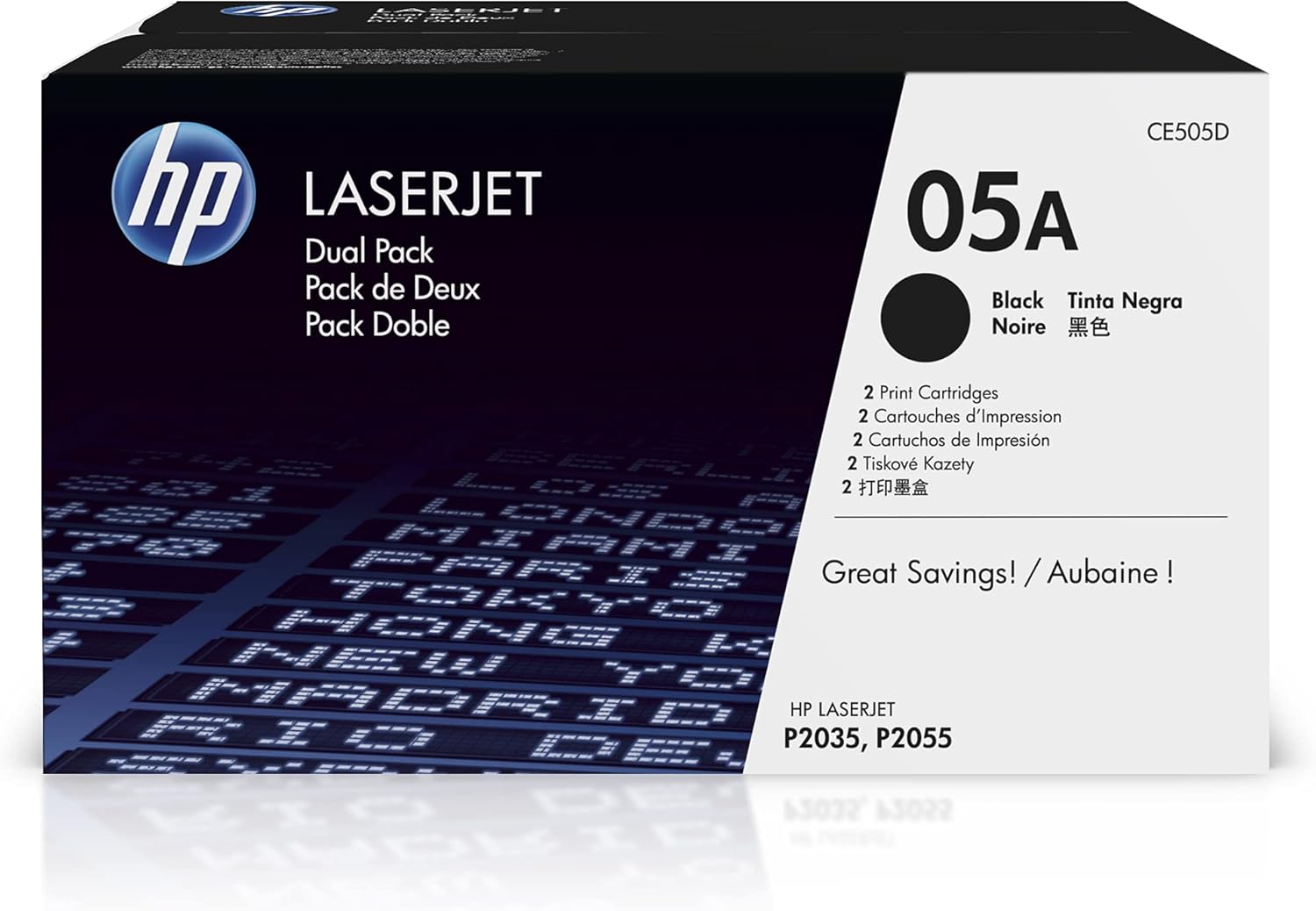 HP 05A Noir CE505A Facture