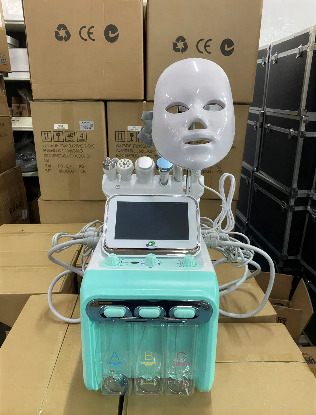 Appareil Hydrafacial 7-en-1 Professionnel – Soin Complet du Visage – Technologie Avancée