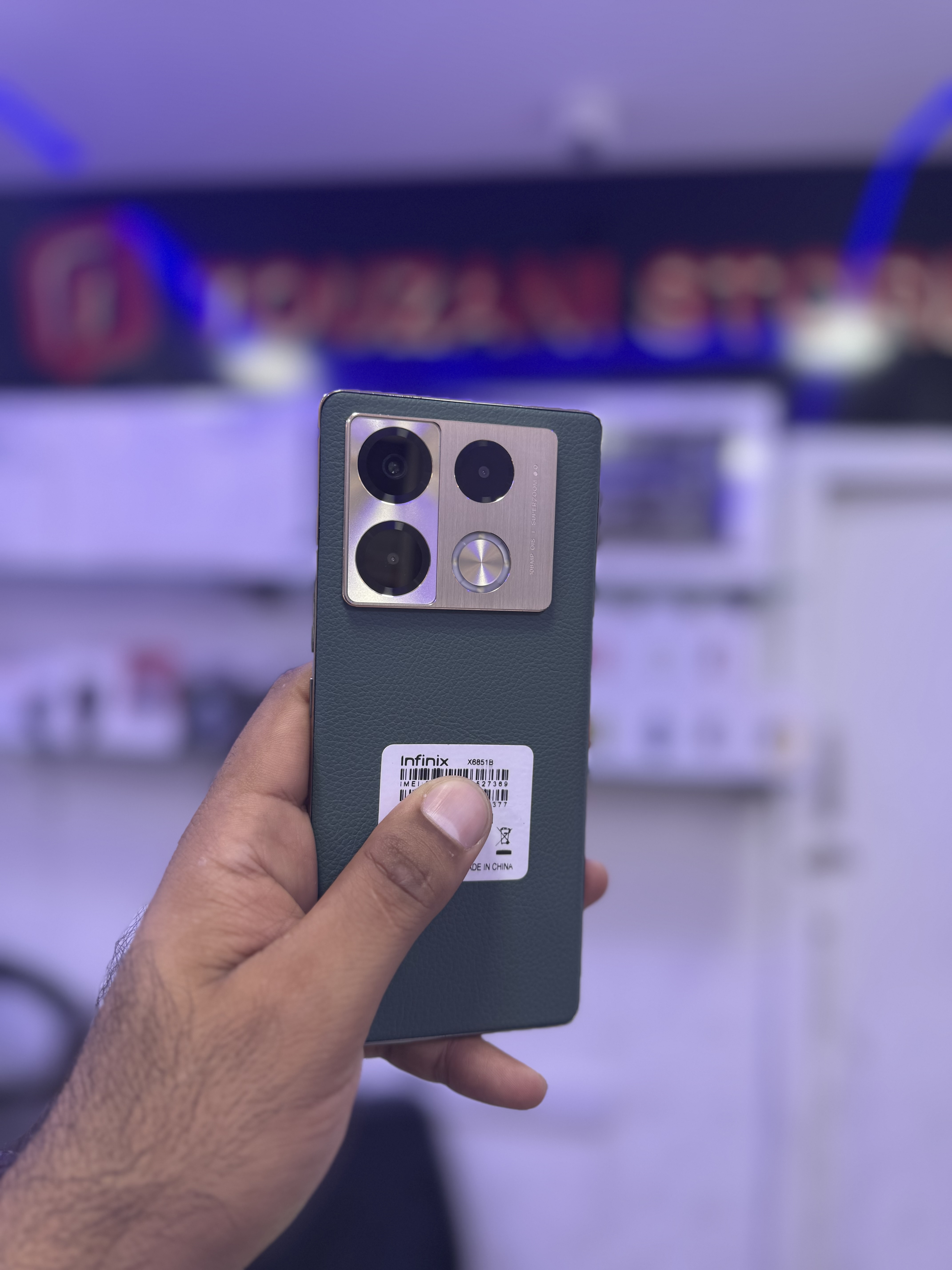 Infinix Note 40 Pro + 5G 256Go 12Go RAM – Prix Double Sim