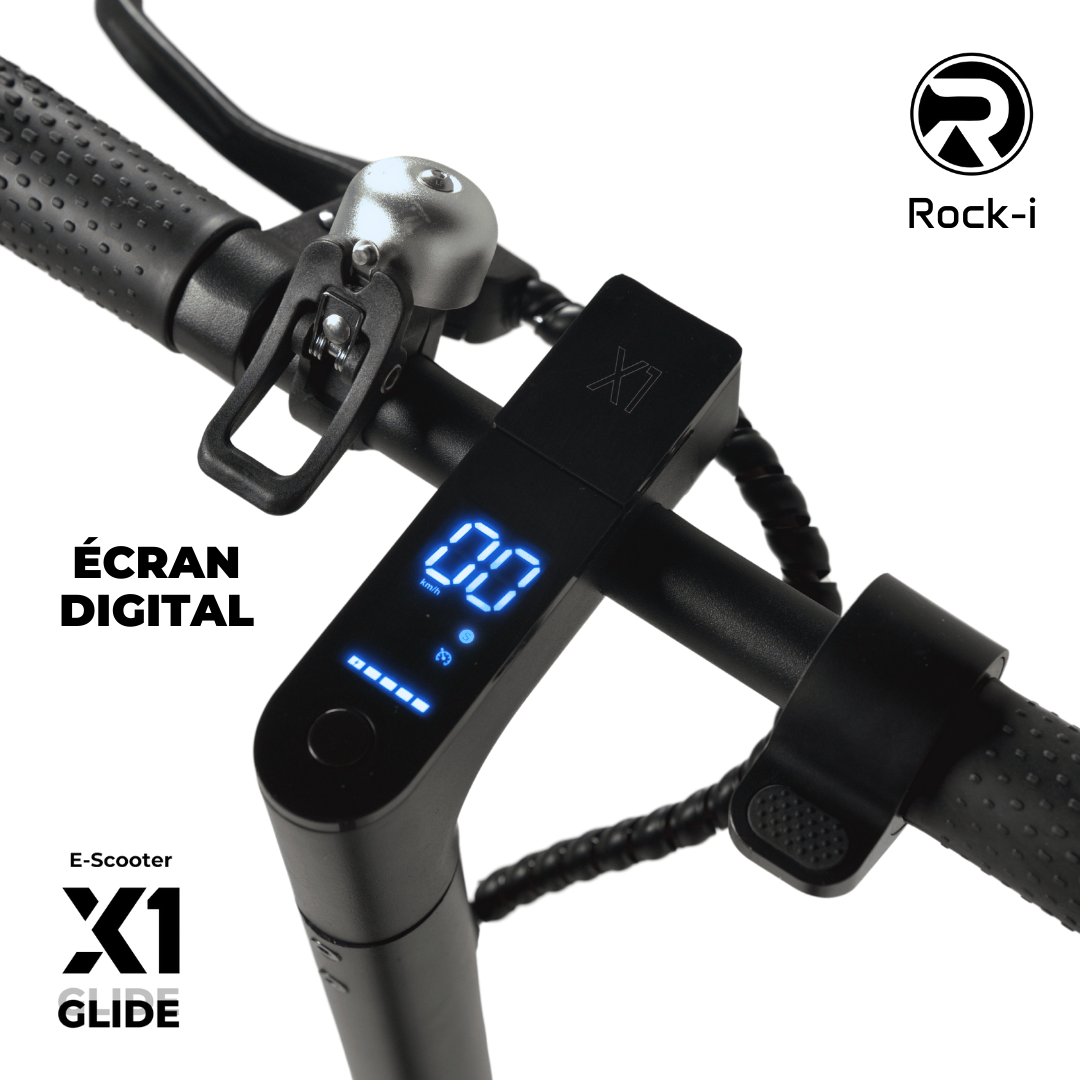 Trottinette électrique X1 GLIDE Noir / Noir  | PRIX