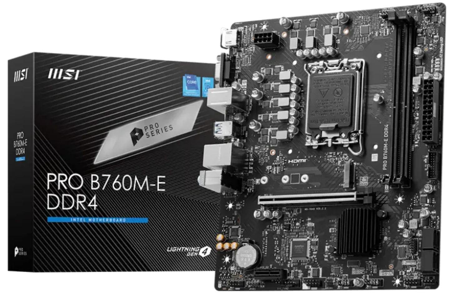 MSI PRO B760M-E DDR4 4711377026987 – Prix