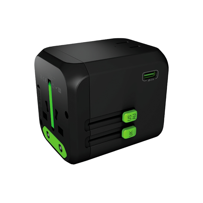 Goui UniqPD Chargeur Universel de Voyage G-TRAVEL30W-K