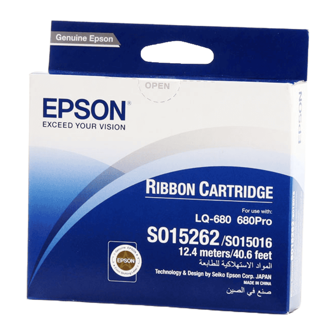 EPSON Ruban Noir pour LQ-670/680/Pro/860/1060 C13S015262 – Prix Facture