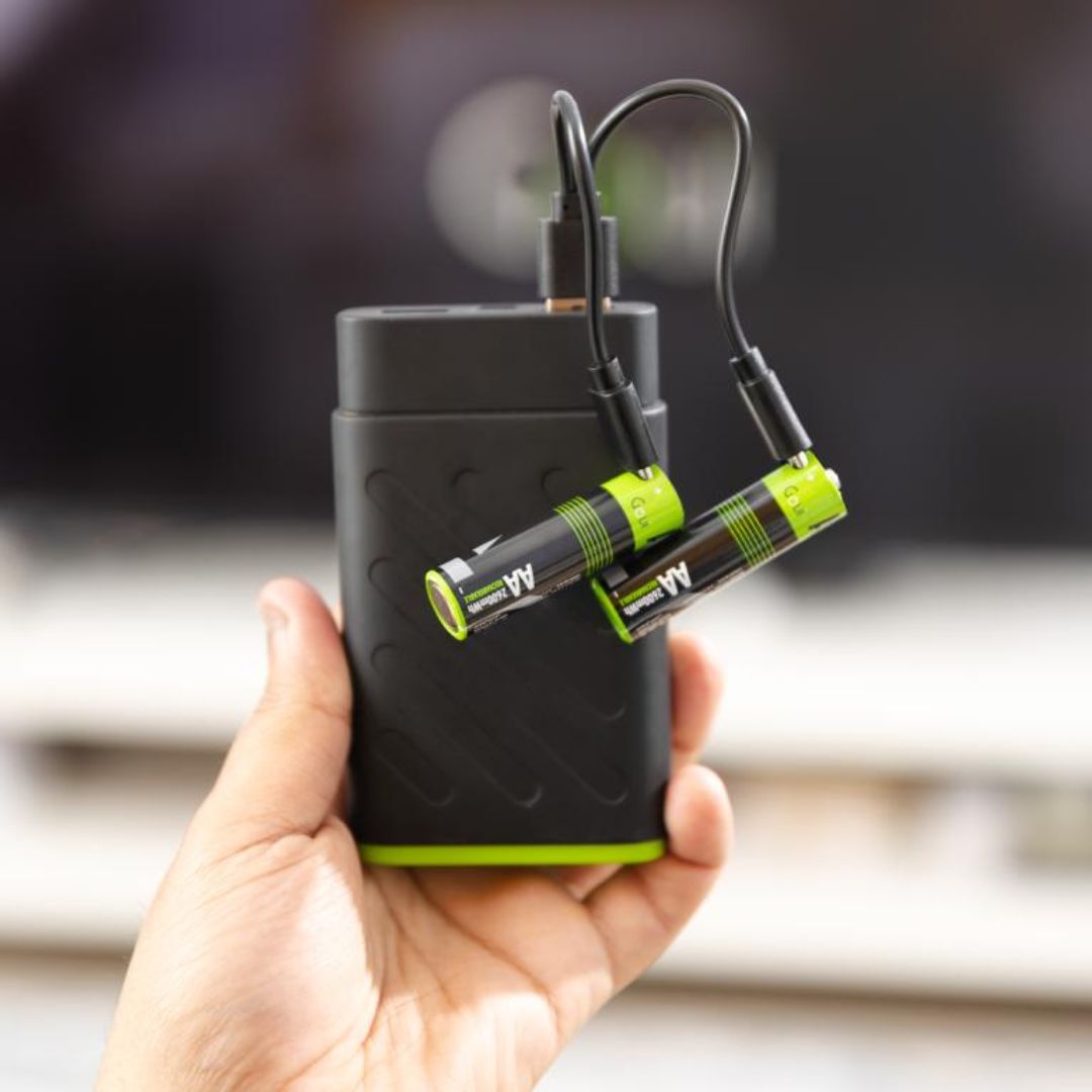 Goui Piles Rechargeables avec port Type-C AA (2 pièces)