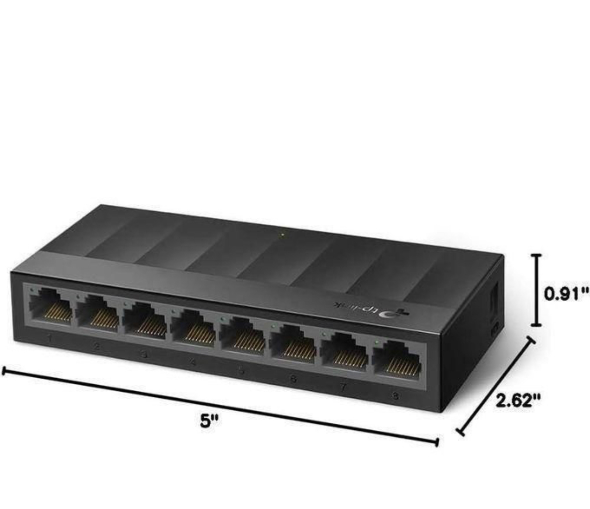 Switch de bureau Switch de bureau TP-Link LS1008G à 8 ports Gigabit à 8 ports Gigabit | PRIX