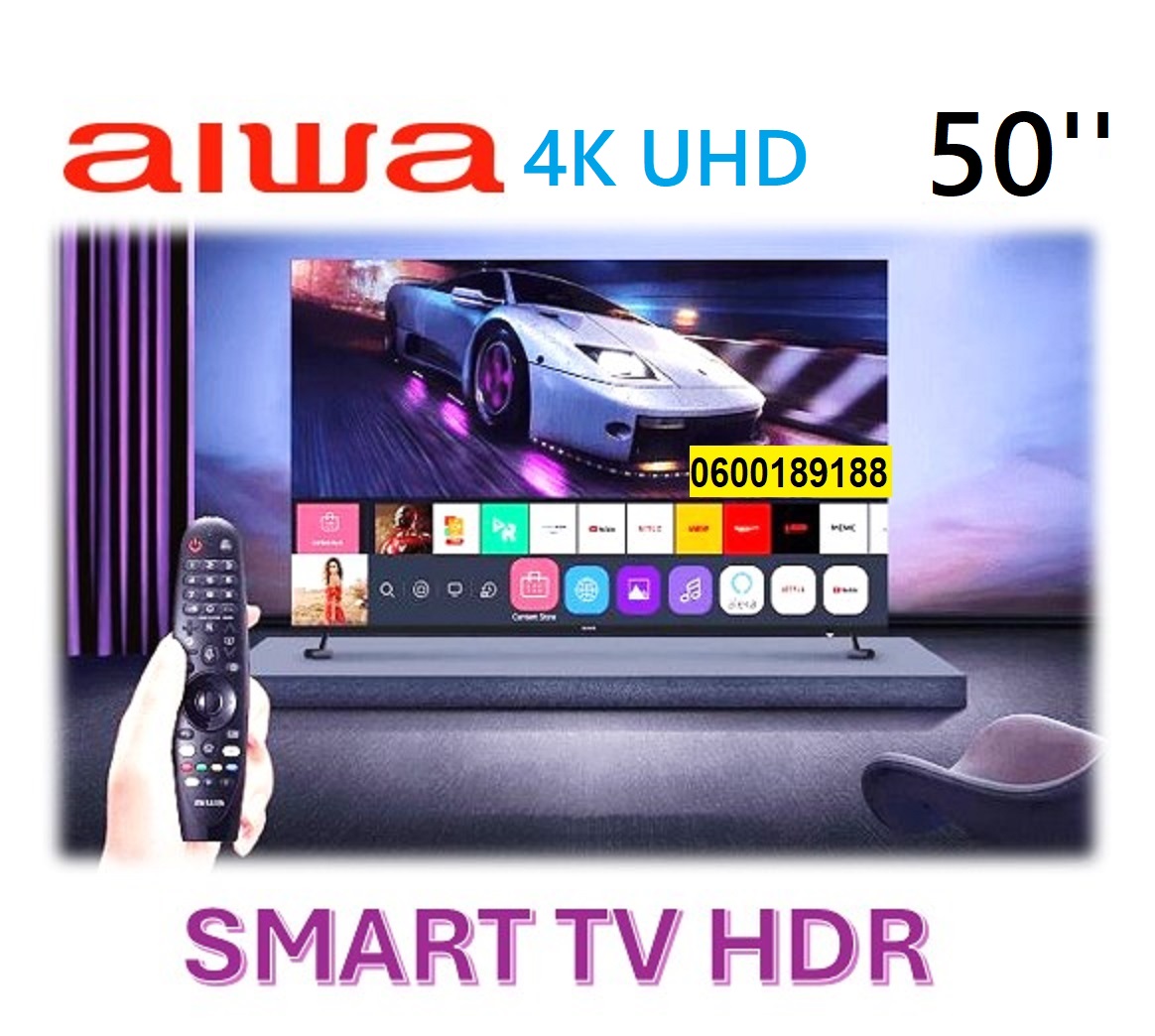 Télévision AIWA Smart TV LED 50 pouces – Prix