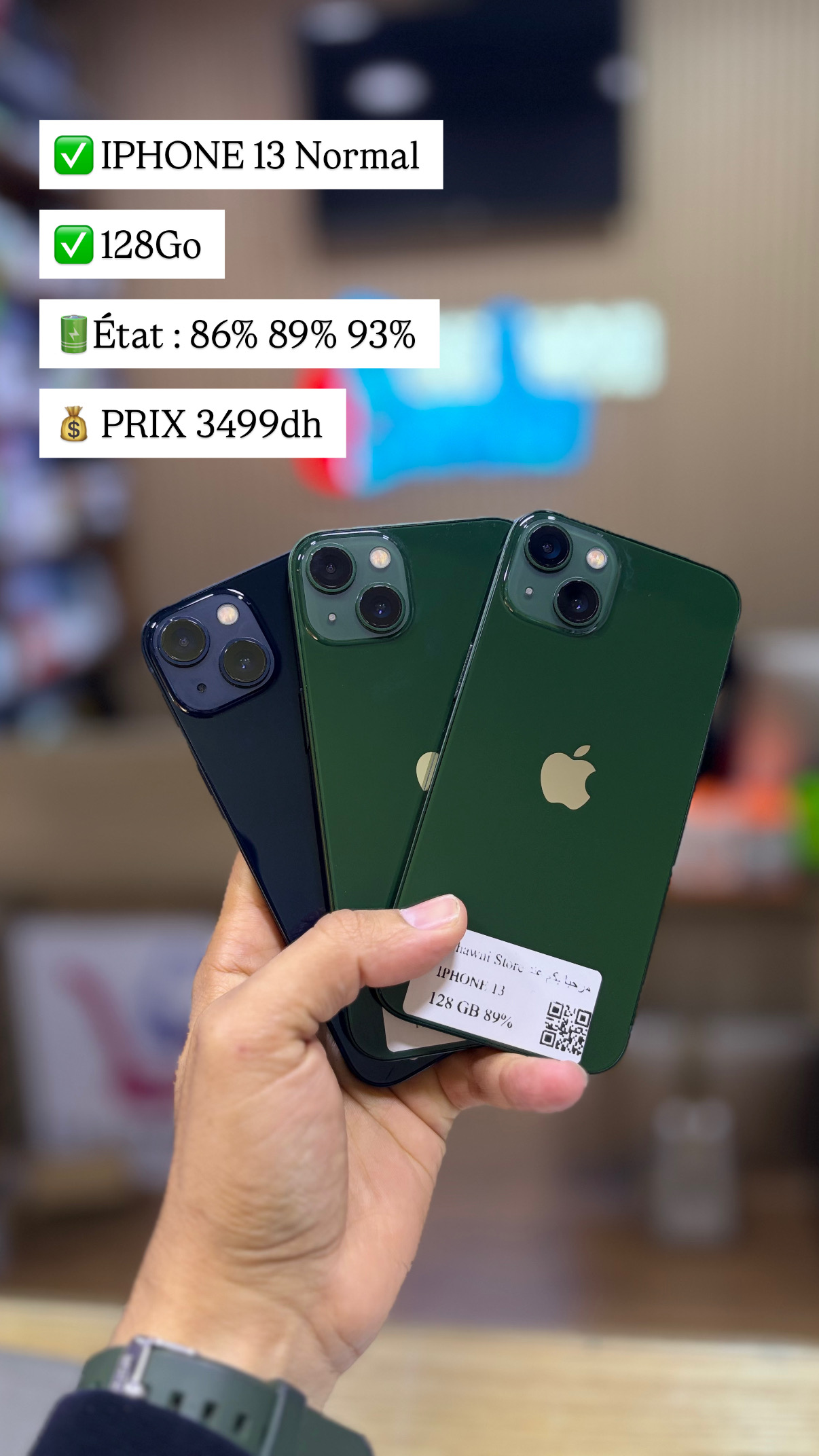 Apple iPhone 13 128Go | PRIX E-Sim|Carte Sim