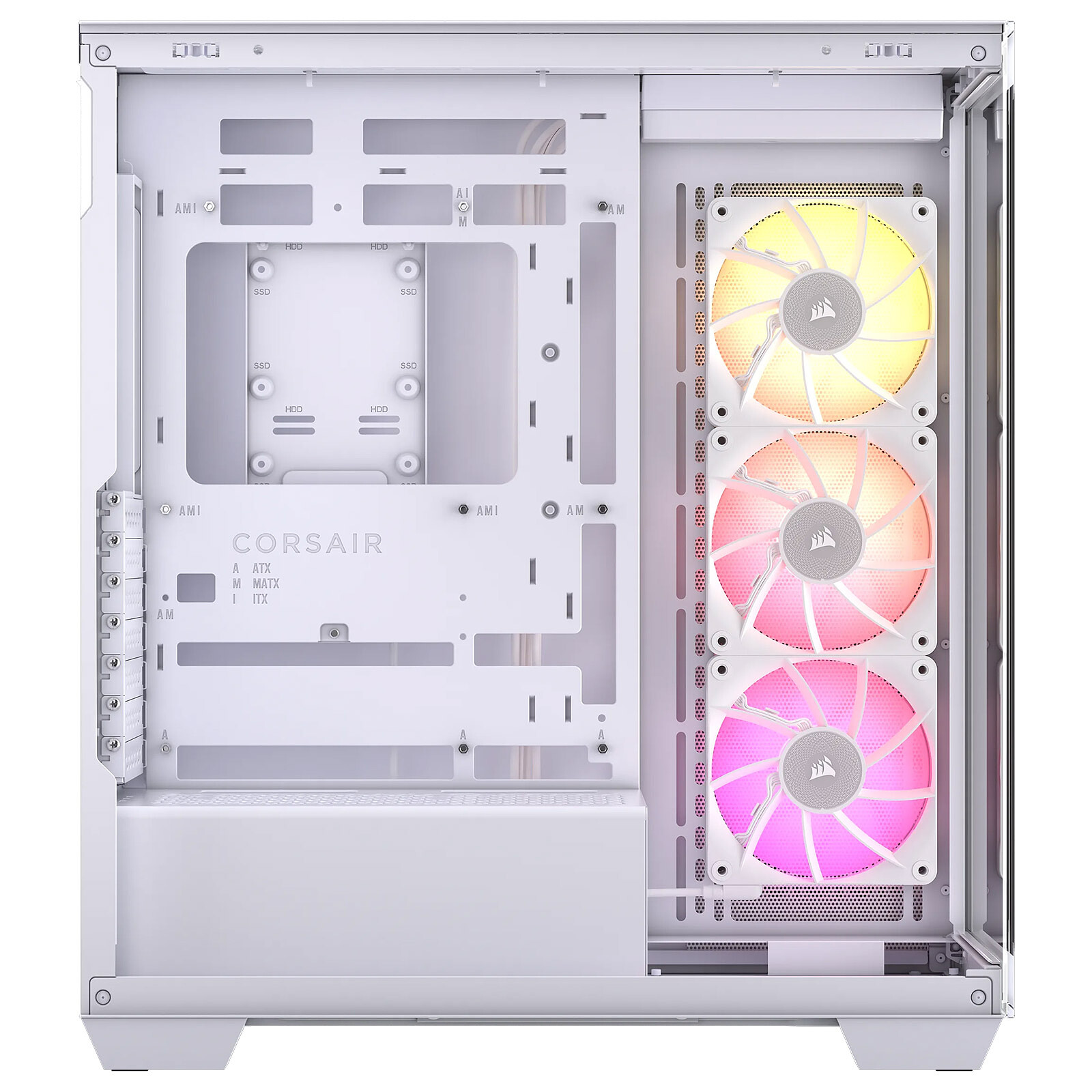 Corsair Boitier iCUE LINK 3500X RGB Mid-Tower CC-9011281-WW Blanc 840006688396 – Prix
