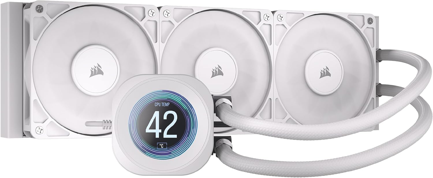 Corsair Watercooling NAUTILUS 360 RS LCD Blanc 840440400363 – Prix