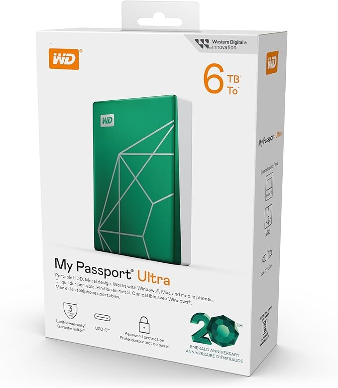 WD My Passport Ultra 6To - PRIX MAROC