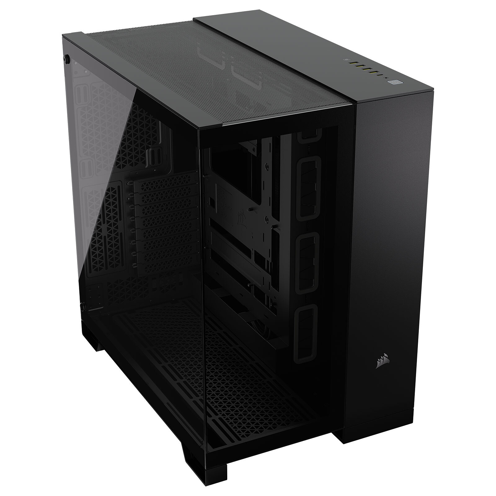 Corsair Boitier 6500X Mid-Tower CC-9011257-WW Noir 840006664697 – Prix