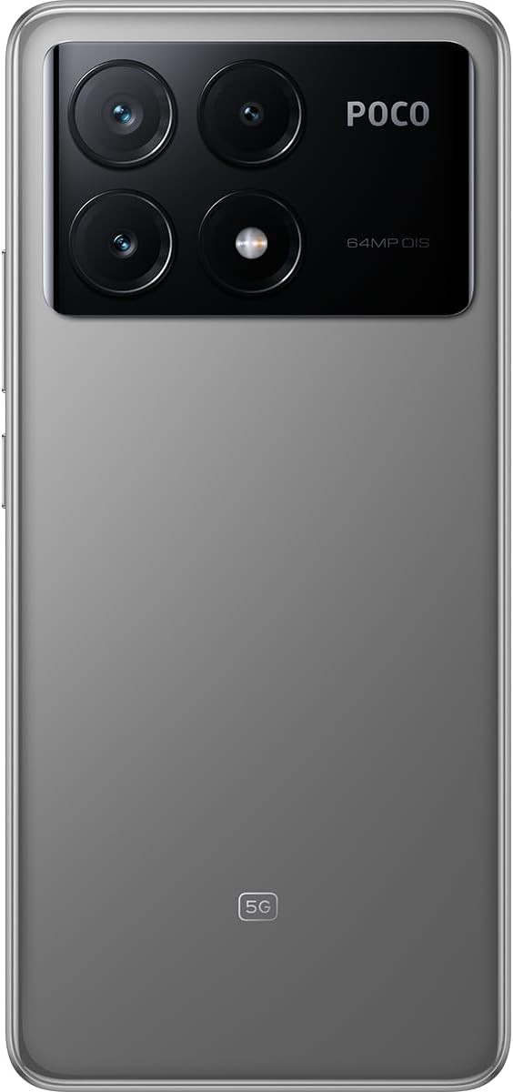 POCO X6 PRO 12 Go RAM 512Go 5G 6.67 pouces AMOLED 64MP GRIS