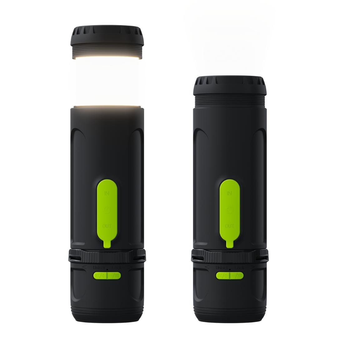 Goui Camp Lampe Outdoor Enceinte Bluetooth et Power Bank 4400mAh G-PBSPLI-K