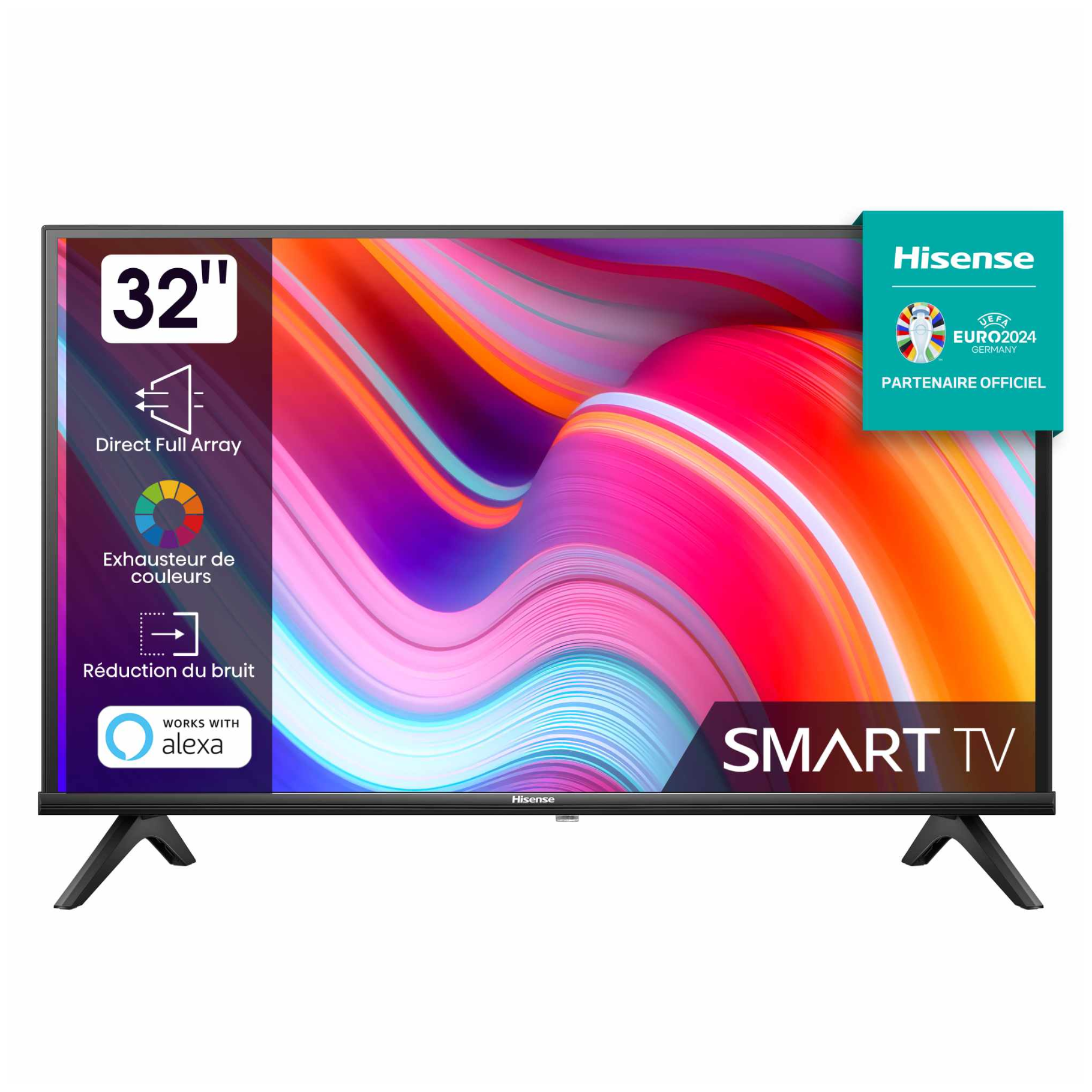 HISENSE Smart TV HD 32 pouces HIS32A4K – Prix