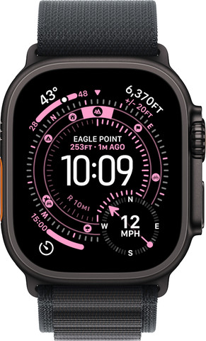Apple Watch ultra 2 Black  GPS + Cellular 49 mm Black Ti Black TL M/L