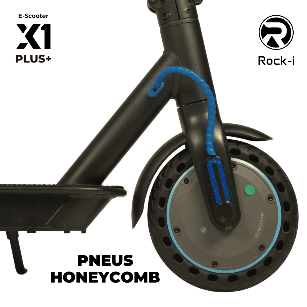 Trottinette électrique X1 PLUS Noir Bleu | PRIX