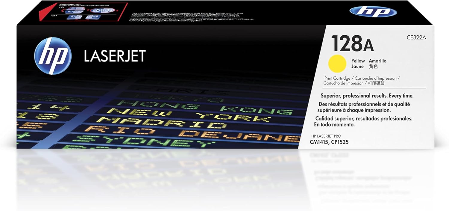 HP 128A Jaune CE322A | PRIX Facture
