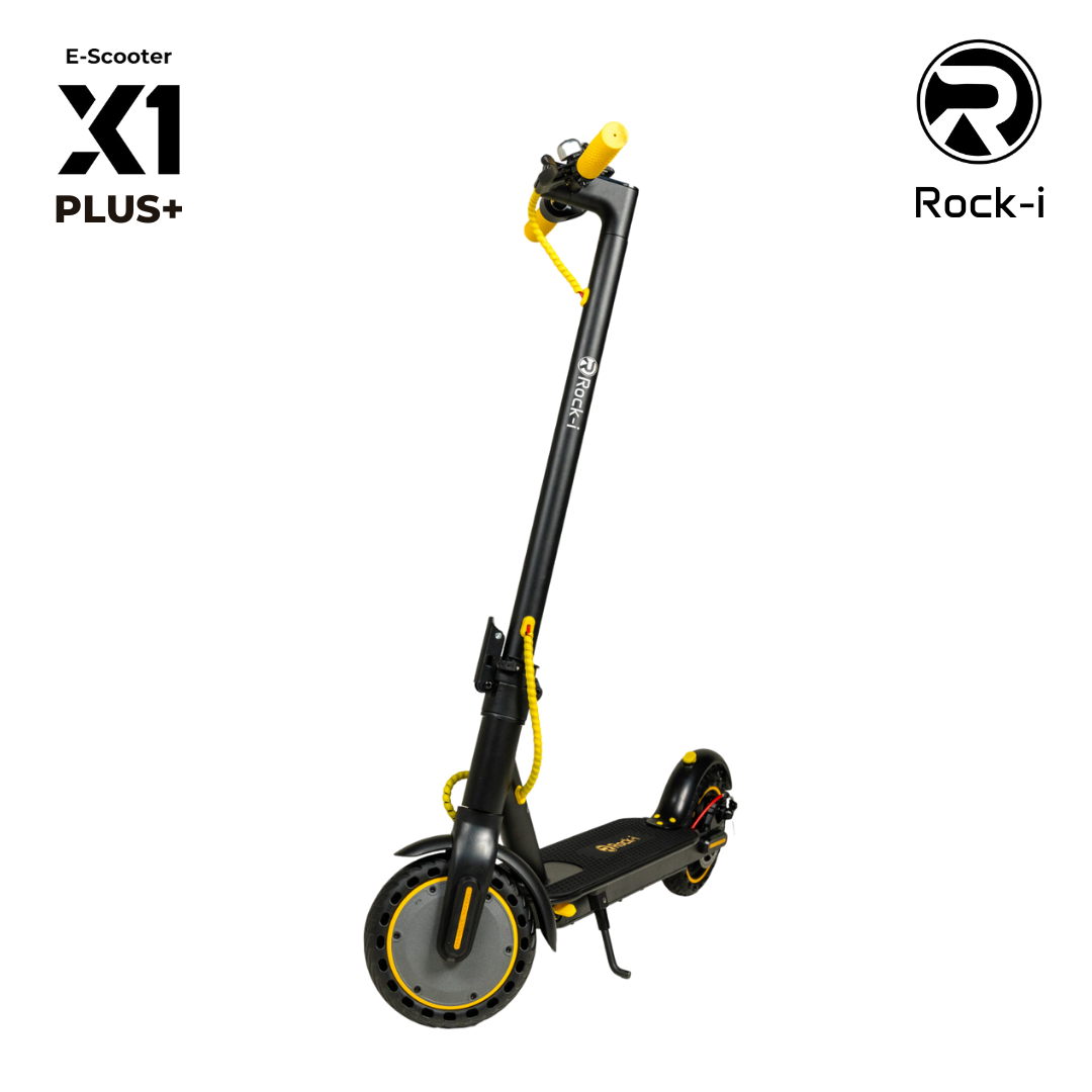 Trottinette électrique X1 PLUS Noir Jaune | PRIX