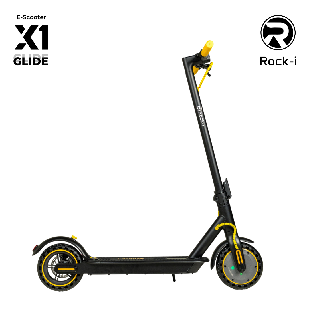 Trottinette électrique X1 GLIDE Noir Jaune | PRIX