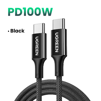 UGREEN 100W USB Type C to USB C PD Fast Charging Braid cable 5A Max 1m | PRIX