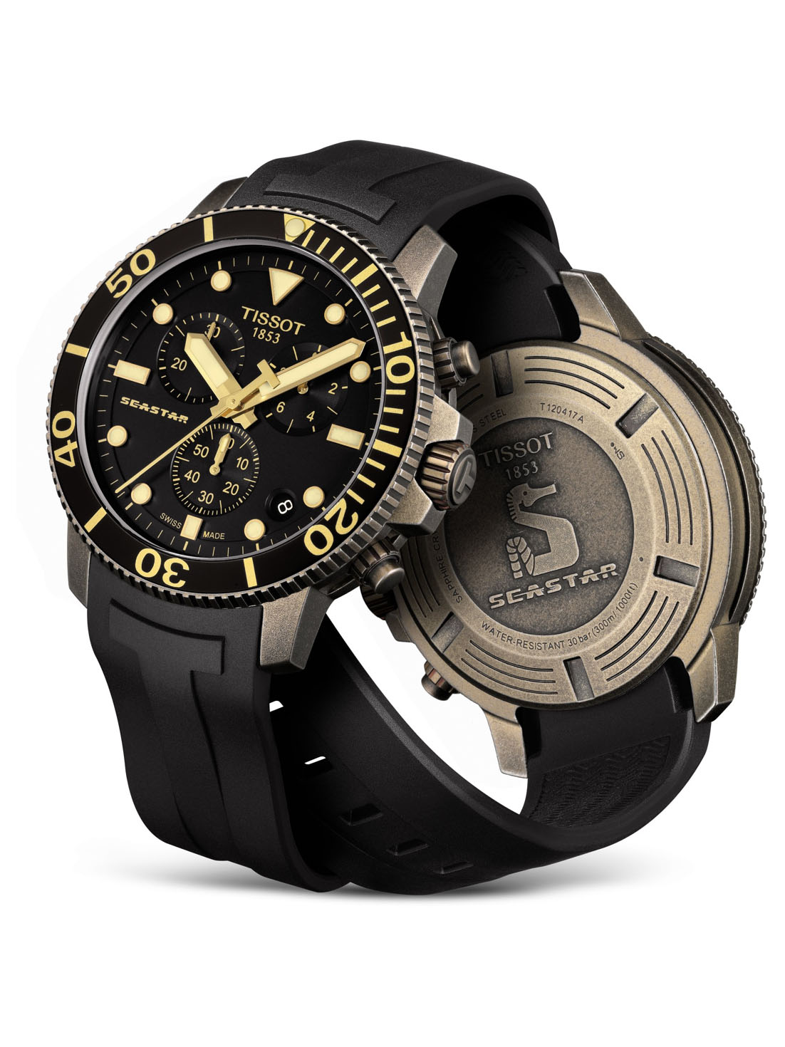 Montre Tissot Seastar 1000 Chronograph T120.417.37.051.01 | PRIX
